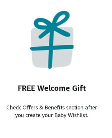 amazon uk baby wish list free gift
