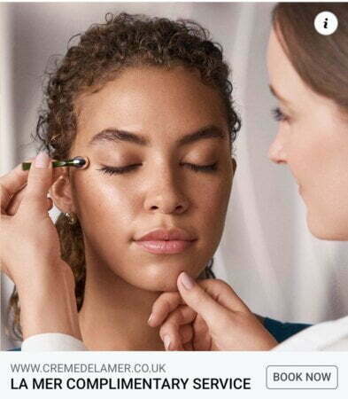 Free La Mer service & sample [in store]