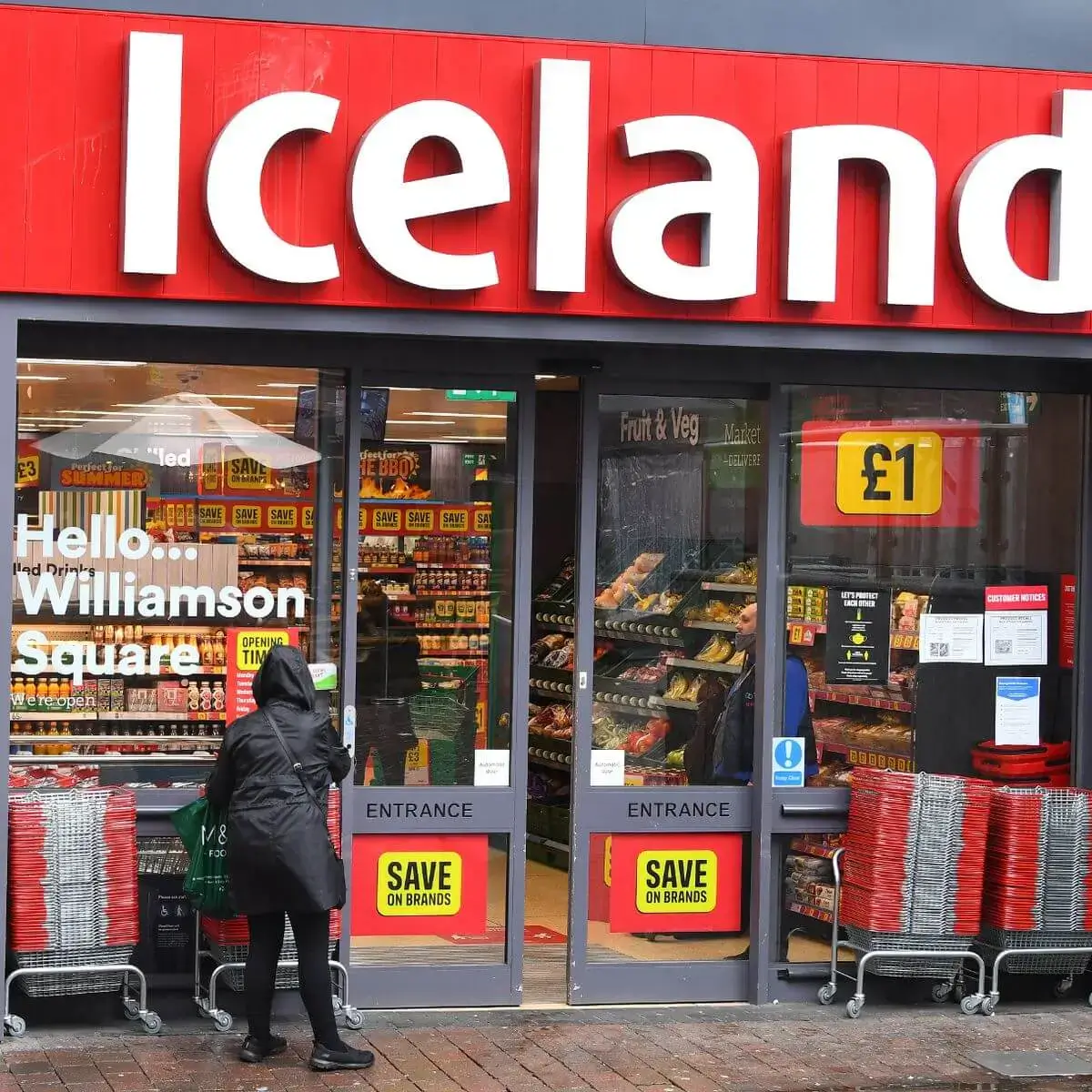 £10 off £30 [Iceland - Just Eat]