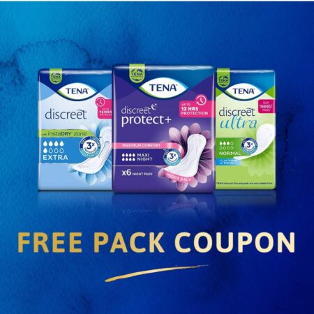 Free TENA pads [coupon]