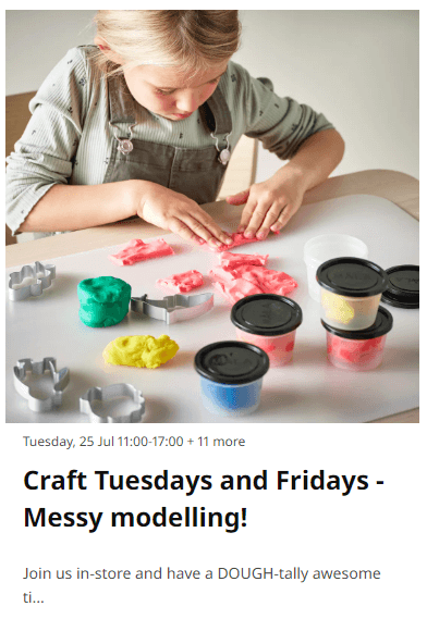 Messy Modelling event IKEA