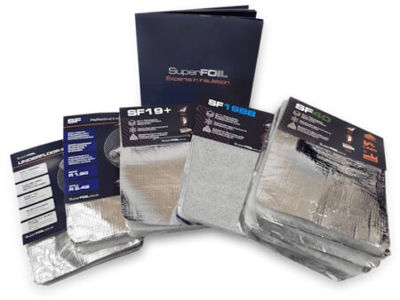 Free insulation foil samples