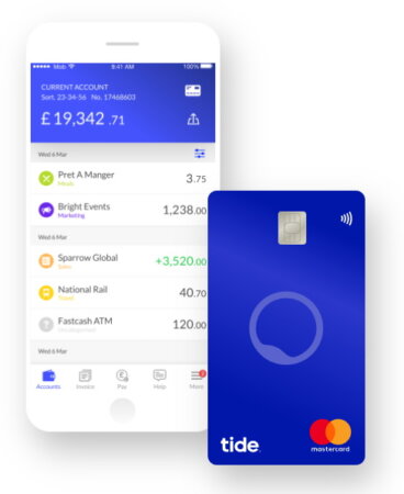 Free £75 with £100 spend [Tide - new accounts]