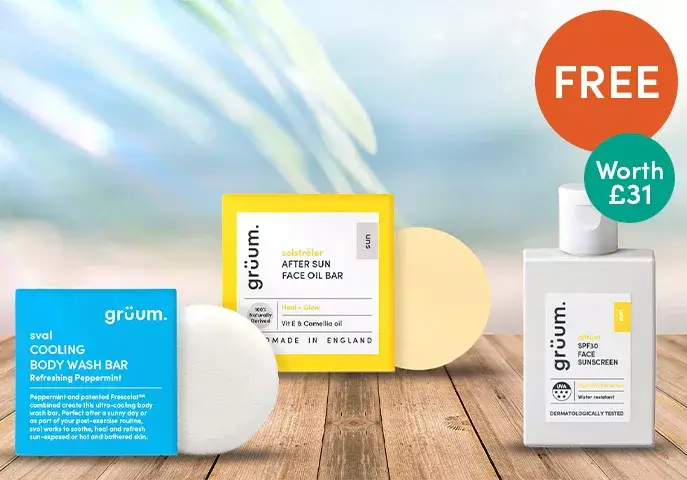 Free Gruum Summer Suncare bundle
