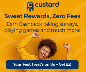 Custard free £2 bonus