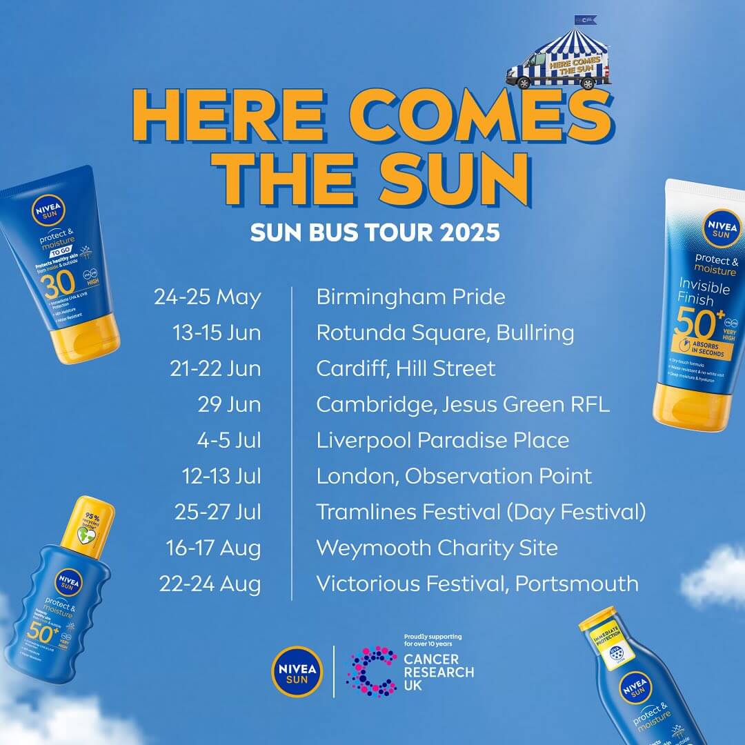 Nivea bus tour