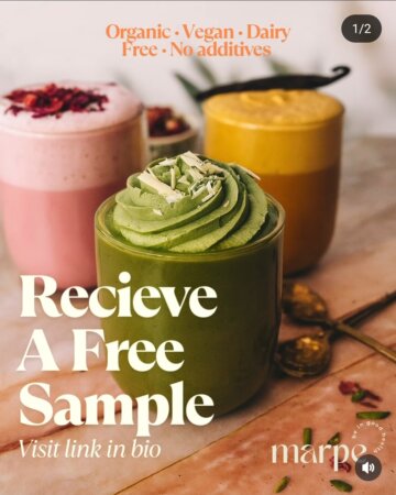 Free Marple Organic Superblends sample (delivered free)