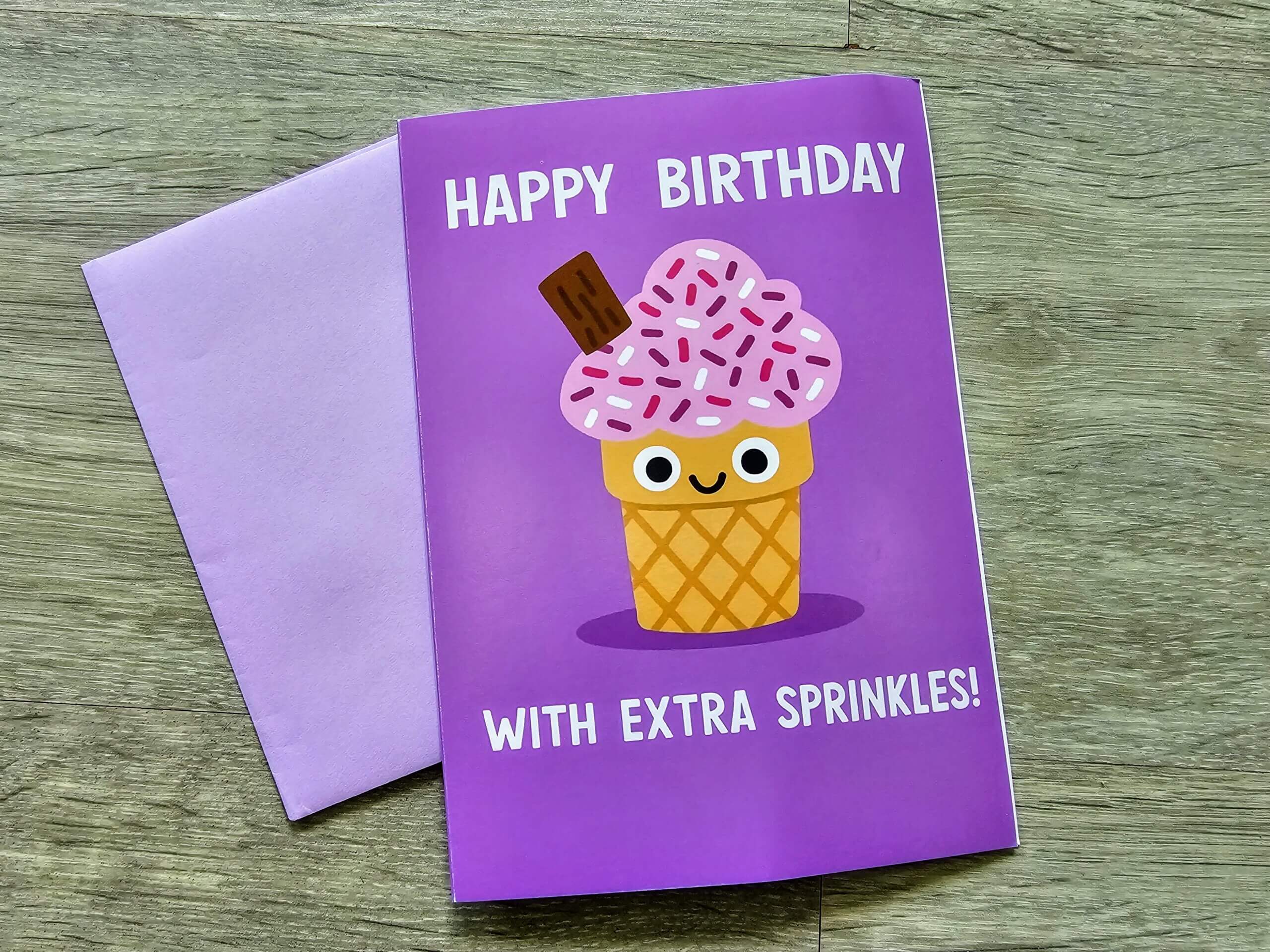 Free card, delivered free too