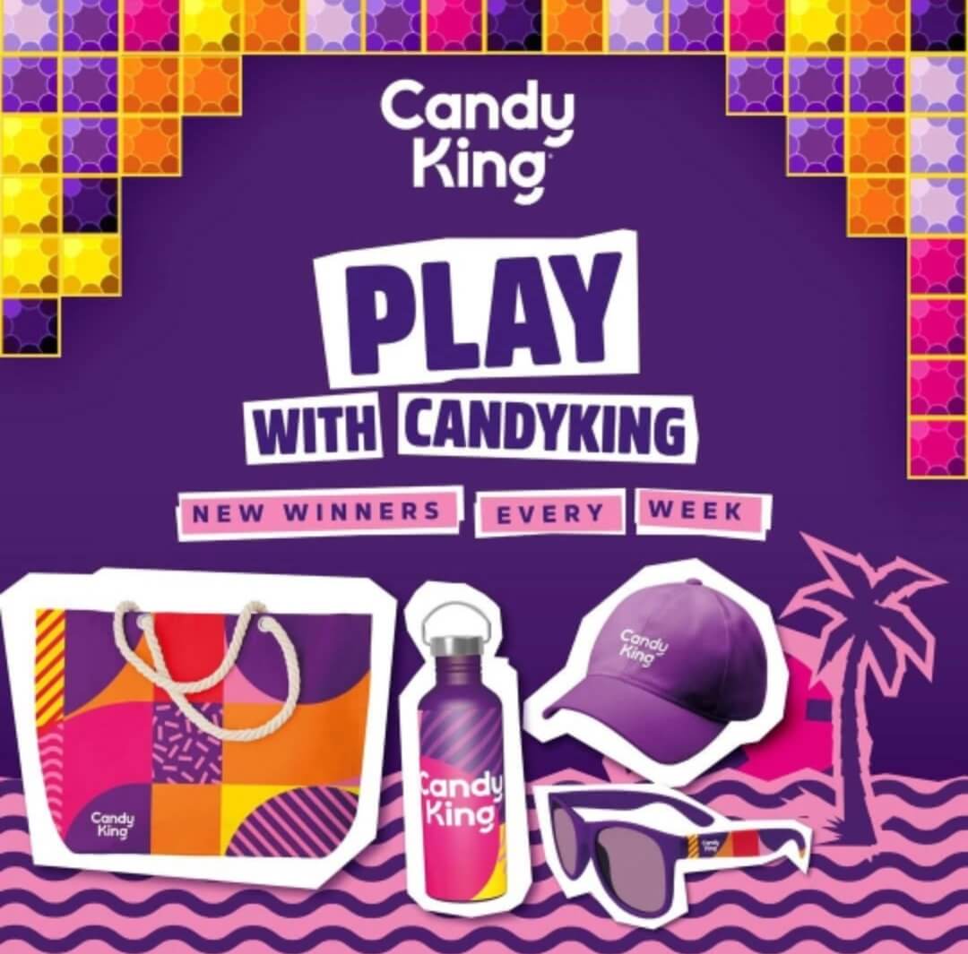 Candyking game competition win prizes