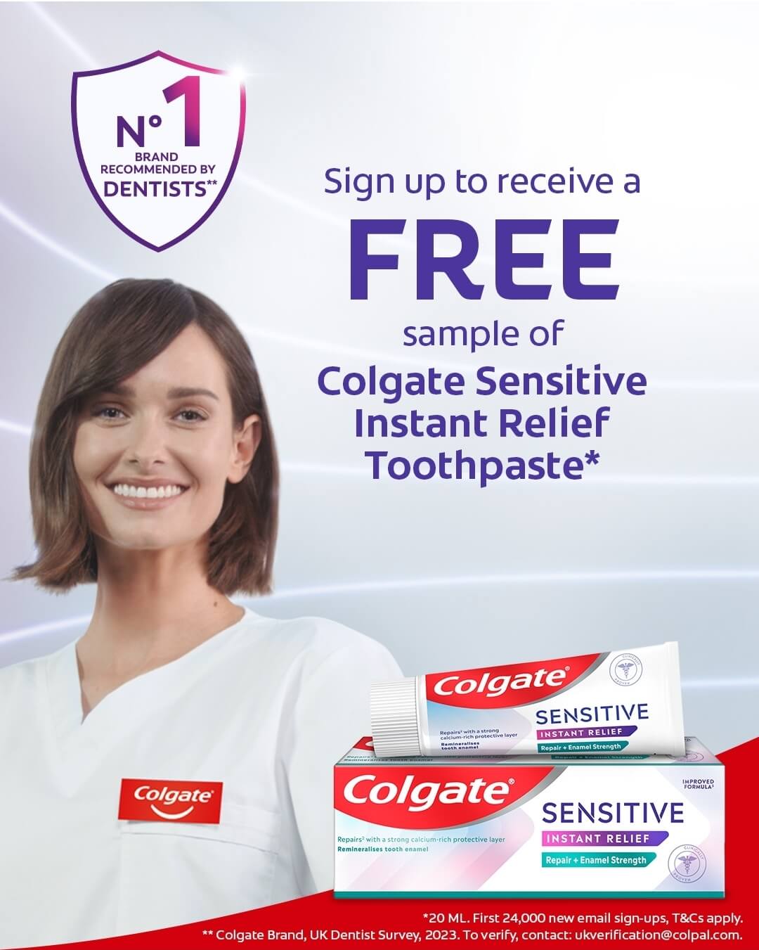 Free Colgate samples