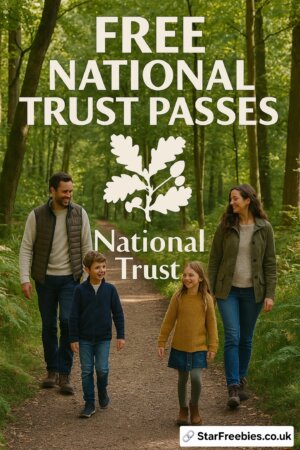 Free National Trust Pass (50,000 available) (worth up to £50) [2026]