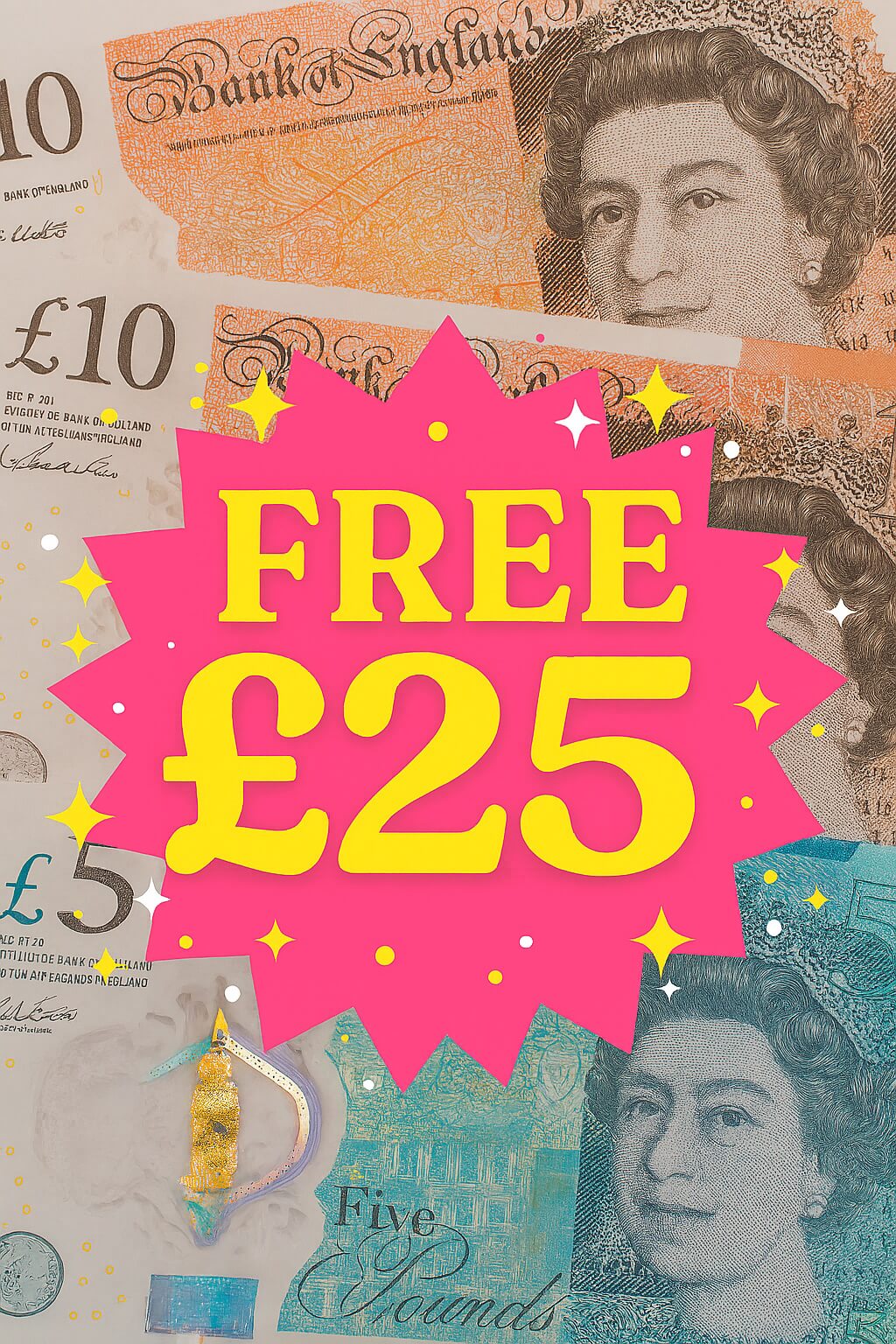 free £25 sign up bonus rakuten