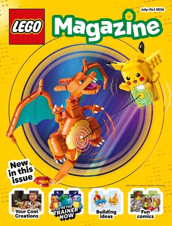 Free Lego Magazine for kids (delivered free)