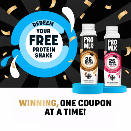 Free Pro Mlk Protein Shake (11,000 available) [voucher]