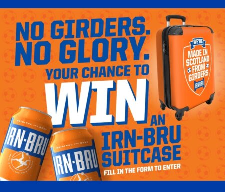Chance to win (1 of 300) Irn BRU suitcases