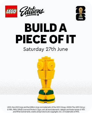 Free LEGO World Cup trophy [27 Jun - Entertainer]