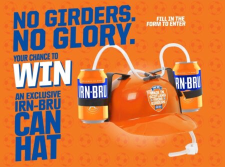 Chance to win (1 of 500) IRN-BRU branded Can Cap