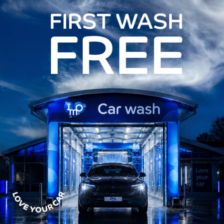 Free triple foam car wash (worth £8.50) [IMO]