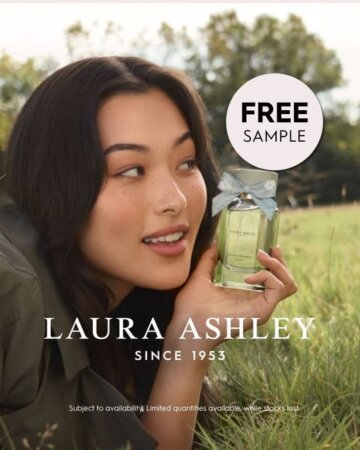 Free Laura Ashley Perfume samples