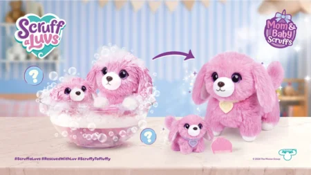 Chance to get (1 of 250) ScruffaLuvs Mom & Baby toys