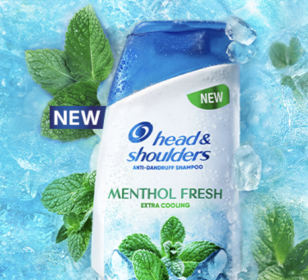 Chance to get (1 of 2300) Head & Shoulders Menthol Fresh