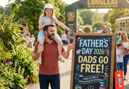 Dads go free list (Safari Parks, Zoos) [Fathers Day 2026]