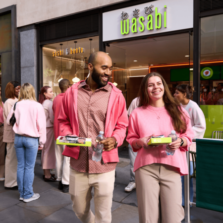 Free Sushi Alfresco Meal Deal (worth £22) [Wasabi - 18 Jun]
