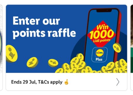 Chance to win 1000 Lidl points