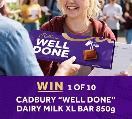 Chance to win (1 of 10) Cadbury Well Done XL bars