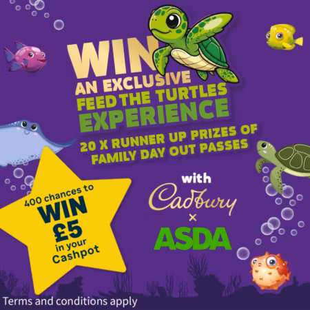 Chance to win (1 of 400) £5 Asda vouchers
