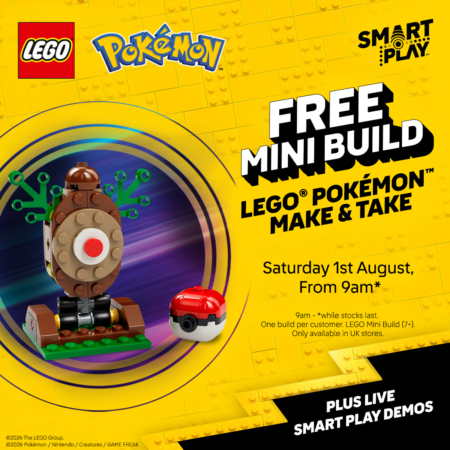 Free LEGO Pokémon [Smyths - 1 Aug]