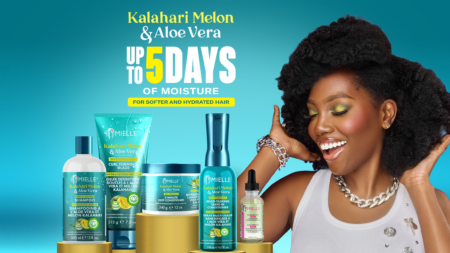 Chance to get (1 of 500) Mielle Kalahari Melon & Aloe Vera collection