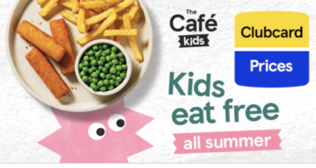 Kids Eat Free with any adult purchase [Tesco - Cafe]