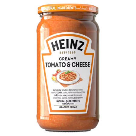 Free Heinz Creamy Tomato & Cheese Sauce [Tesco - online]