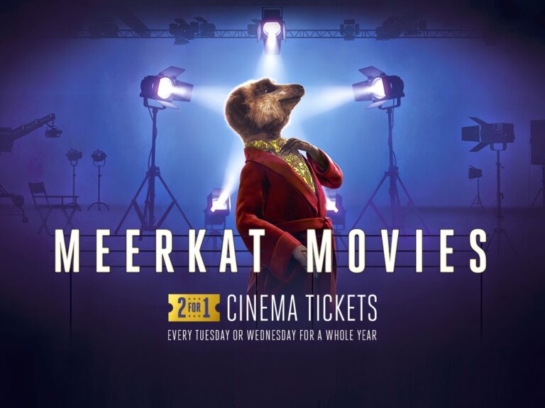 Free 2 for 1 on cinema tickets (no purchase)