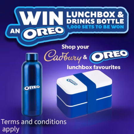 Chance to win (1 of 1000) Oreo lunch box sets