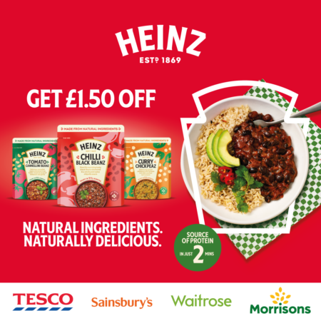 £1.50 off Heinz Beans coupon