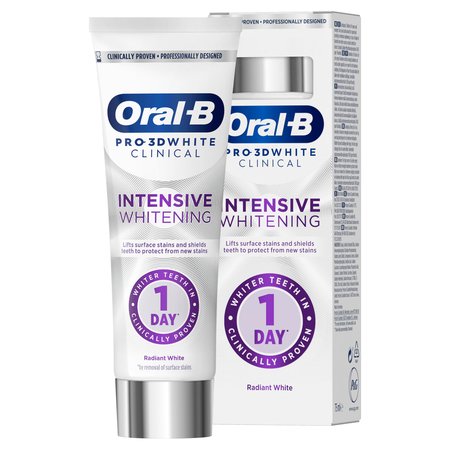 Chance to get (1 of 700) Oral-B Pro 3D Whitening toothpaste