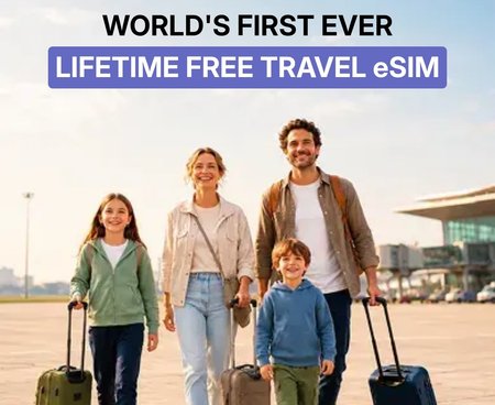 Free Travel eSim with unlimited data for basic apps