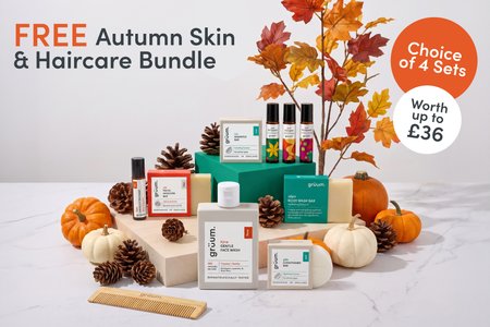 Free Autumn Skin & Hair Bundle by grüum (Worth £36, Just £4.95 P&P)
