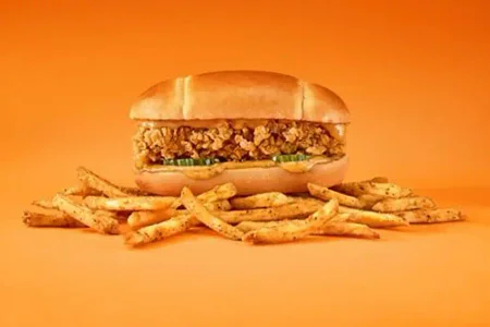 Free Burger / Fries at Popeyes