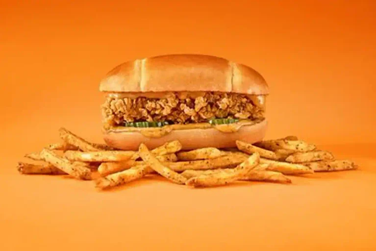 Free Burger / Fries at Popeyes