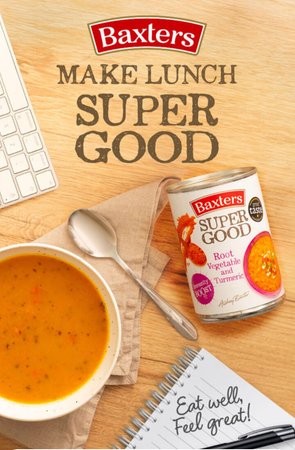 Free Baxters Super Good Soups (3k available) [cashback]