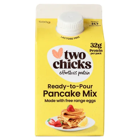 Free Two Chicks Ready-to-Pour Pancake Mix [cashback]