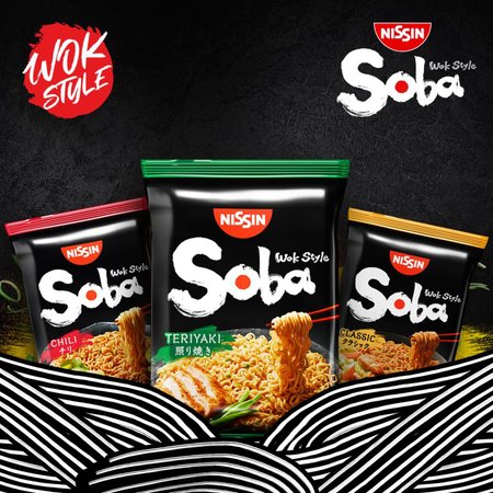 Chance to get (1 of 1000) free Nissin Soba bags