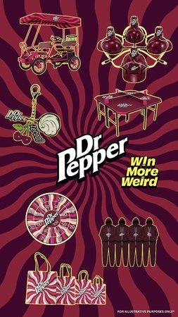 Chance to win free Dr Pepper Onesies (3041 prizes)