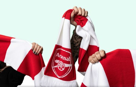 Free Arsenal Scarf (worth £25) (500 available)