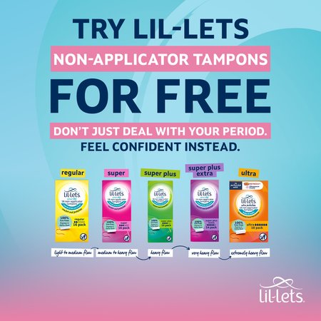 Free Lil-Lets tampons (4000 available) [voucher]