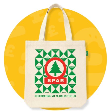 Free SPAR tote bag