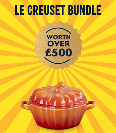 Chance to win a Le Creuset bundle (worth £500)